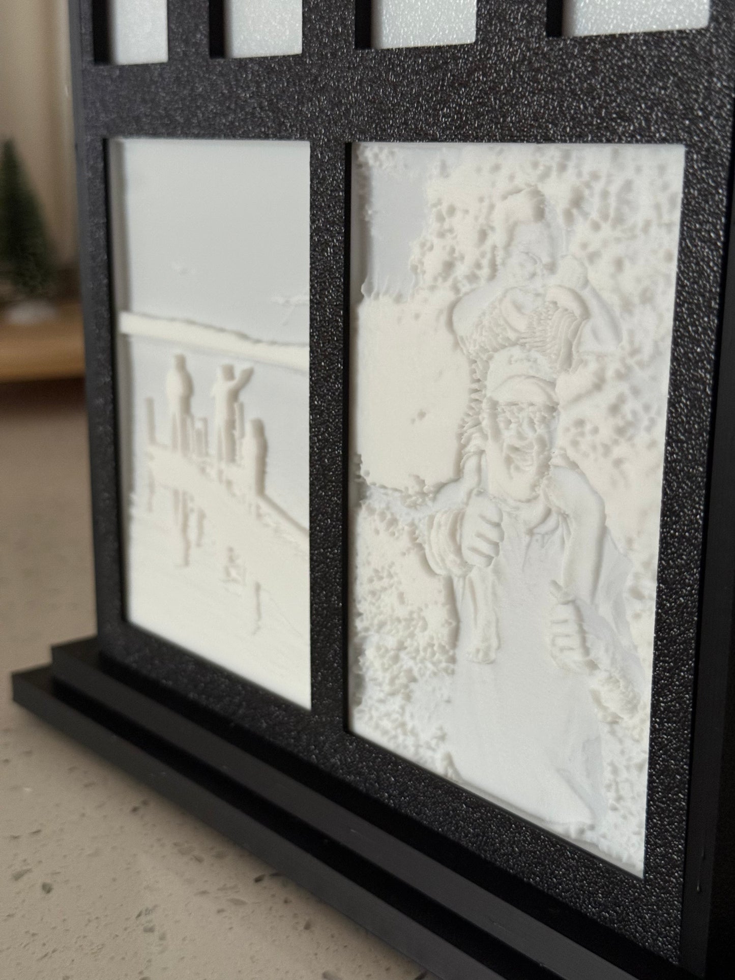 Personalized Photo Lamp House – Holds 8 of Your Favorite Memories