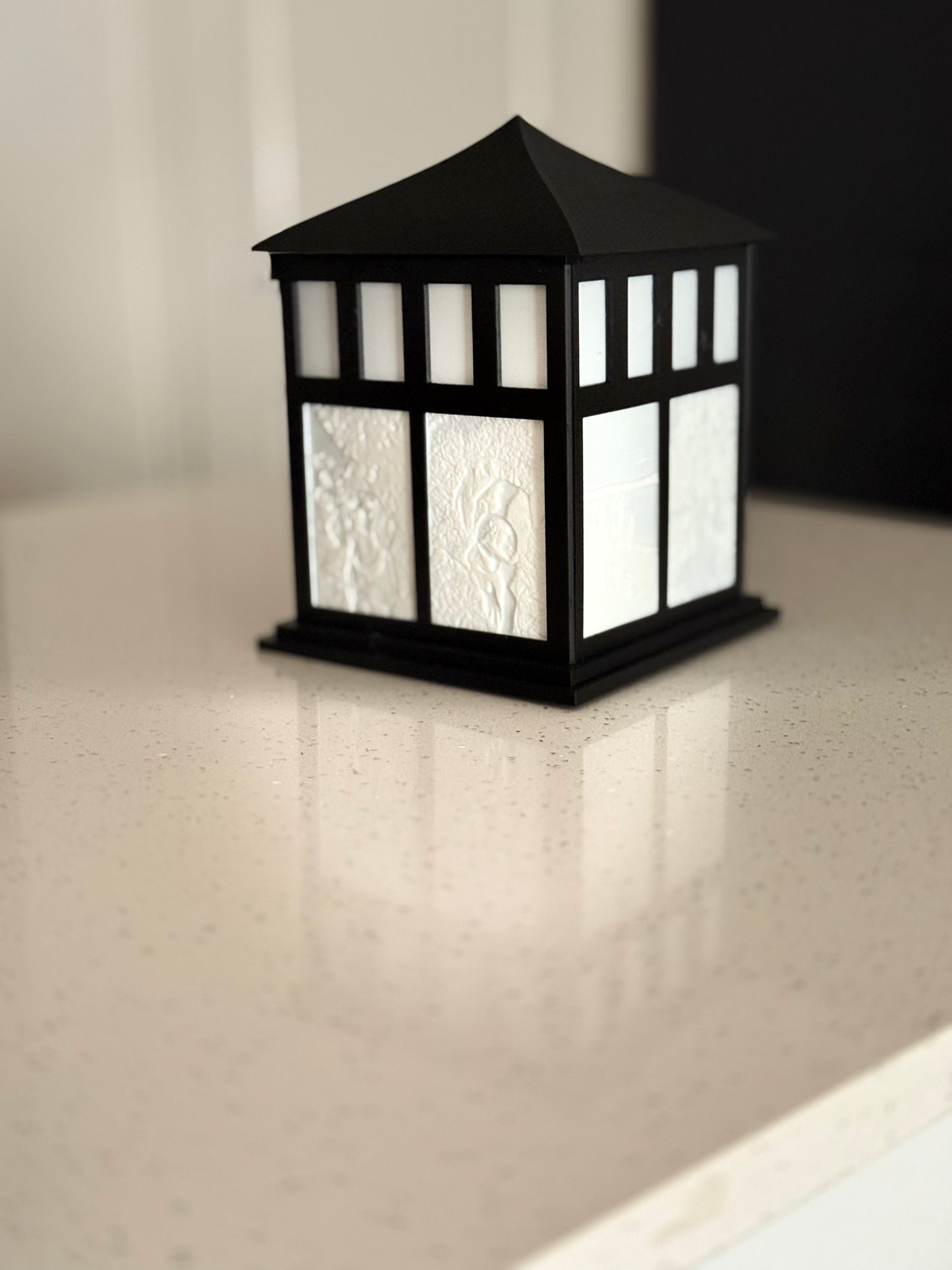 Personalized Photo Lamp House – Holds 8 of Your Favorite Memories